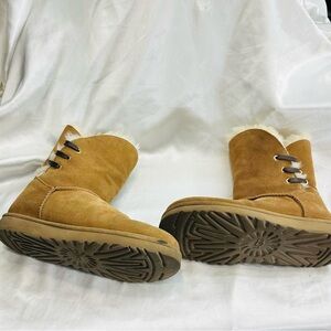 Ugg Women’s Tan Suede Boots with Fur Lining